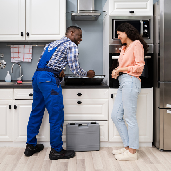 what kind of warranty do you offer on your cooktop repair services in Lick Creek